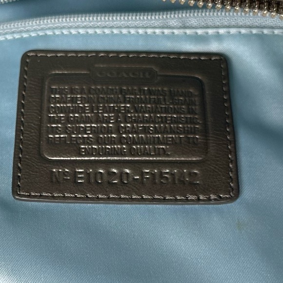 Coach Olive Leather Tote Bag - Picture 2 of 14